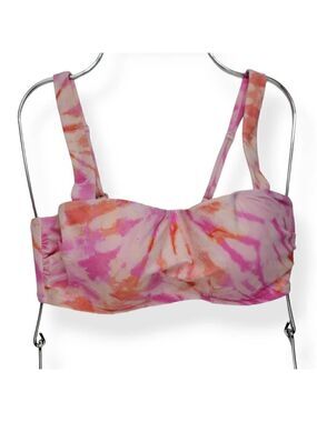 Shade & Shore Tie Dye Light Lift Bikini Top 34B